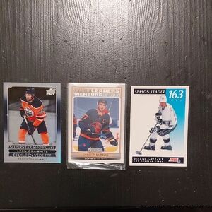 Hockey Trading Card Trio